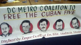 Support for Cuban Five in U.S. capital