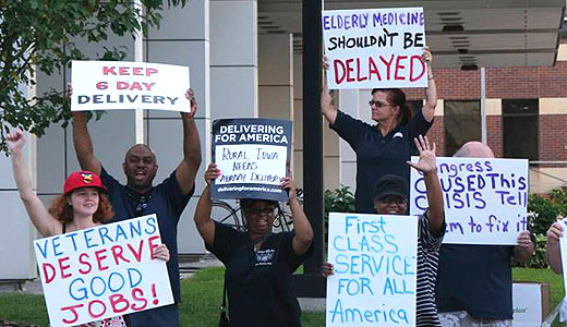 Postal unions plan national protests vs. closings