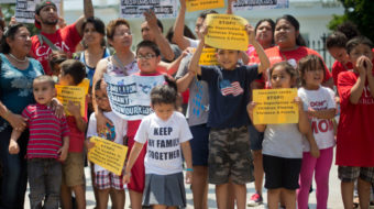 Rights groups sue feds over immigrant families