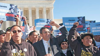 Immigrants descend on Supreme Court to back Obama’s executive order