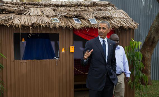 Kenyans and Ethiopians welcome Obama with open arms