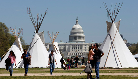 Cowboys and Indians fighting together this week against the XL Pipeline