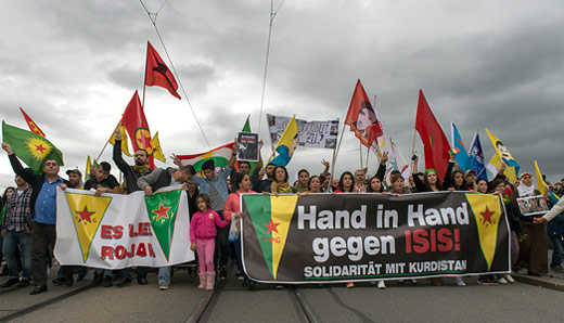 Iranian Communists back Kurds resisting ISIS