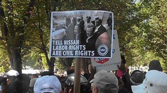 Global auto union leaders to meet with Nissan workers in Mississippi