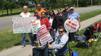 Striking workers assail Red Cross “union-avoidance plan”