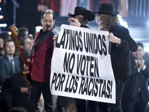 Latin Grammy Awards: Don’t vote for racists