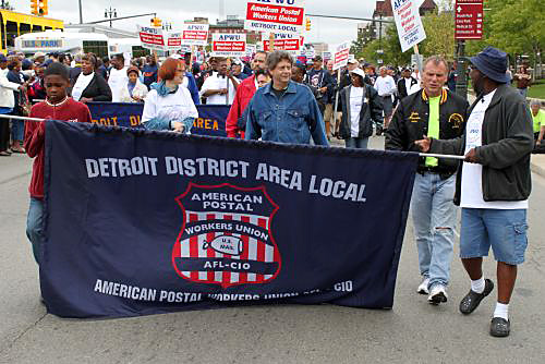 Letter carriers “looked good” on Labor Day