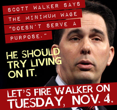 Walker says minimum wage serves no purpose