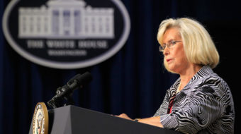 Lilly Ledbetter tells union women about ongoing struggle for equal pay