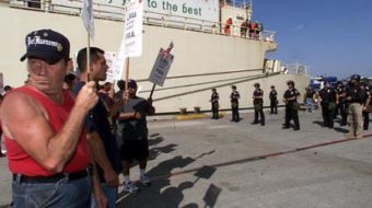 Today in labor history: 10,000-plus dockers locked out
