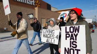 NLRB judge issues split decision in big Walmart case