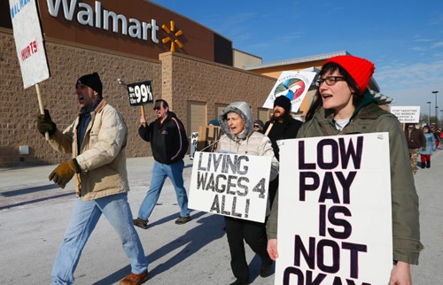 NLRB judge issues split decision in big Walmart case