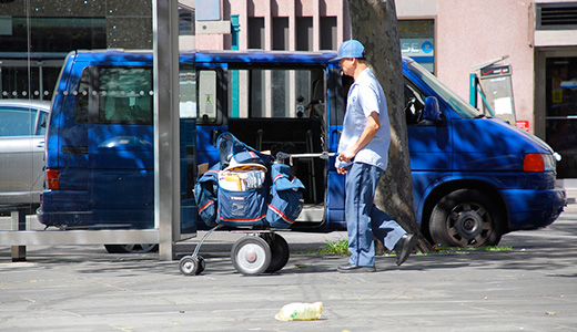 Your mailman contemplates Obamacare