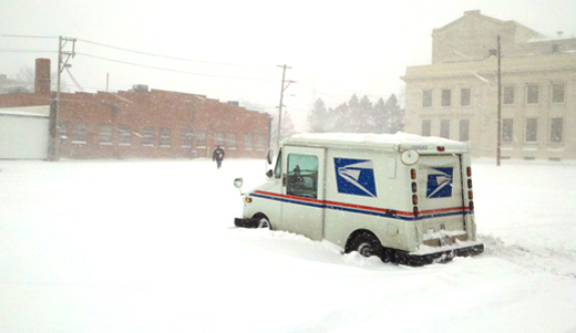 Mailman wonders how he made it through the winter