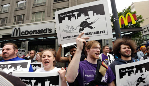 Top labor board official files charges against McDonald’s