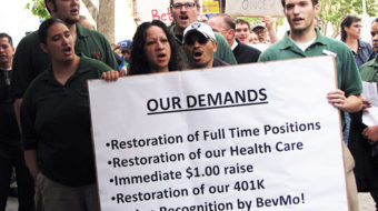 Town hall meet pledges to back BevMo! workers