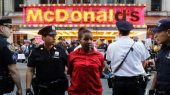 Fast food workers walk off the job in 190 cities