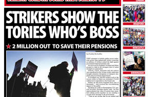 UK: 2 million strike to save their pensions