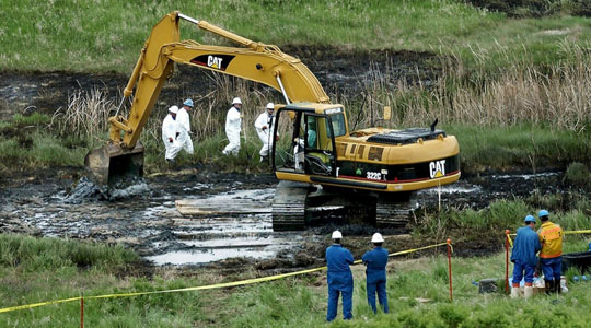 First big North Dakota oil spill since boom began