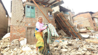 Natural and man-made disasters collide in Nepal