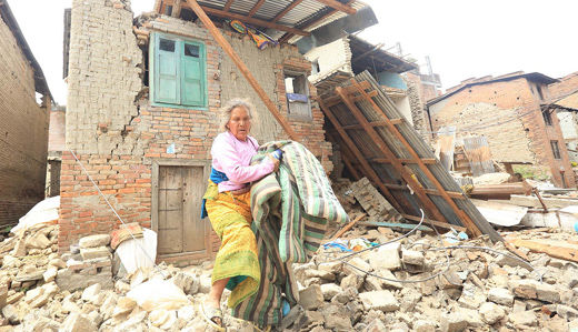 Natural and man-made disasters collide in Nepal