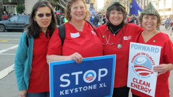 Nurses demand that State Department vouch for safety of XL pipeline