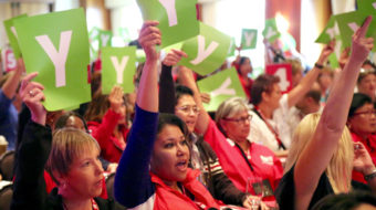 Nurses, at New Orleans gathering, reaffirm backing for Sanders