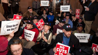 Fifty professors arrested at City University of New York protest