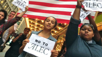 Teachers’ leader: ALEC kills rights for corporate power