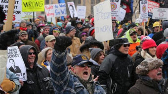 Wisconsin GOP continues its “right-to-work” steamroller