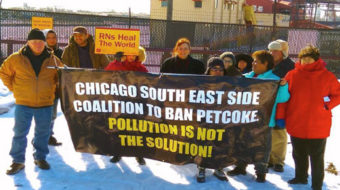 Chicago community fights petcoke, pile by pile