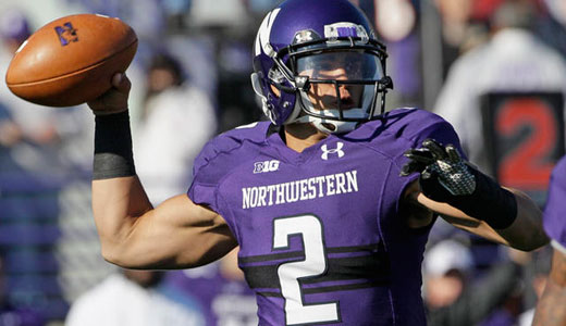 Northwestern University footballers file union election cards