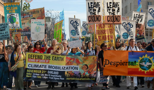 Climate march in Northern California demands environmental justice