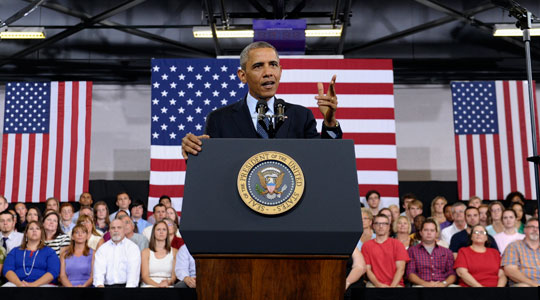 President Obama lays out his vision for the economy