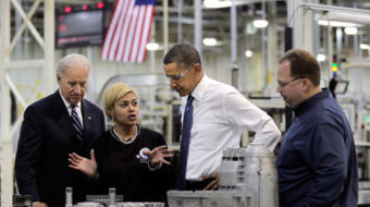 At UAW legislative conference, Obama defends auto bailout