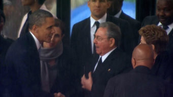 Obama-Castro handshake has meaning