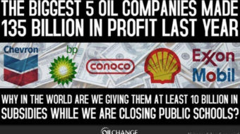 Proposed bill would end fossil fuel subsidies