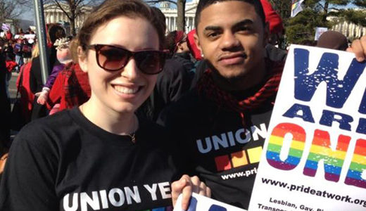 Labor Dept., unions go to bat in court for same-sex couples