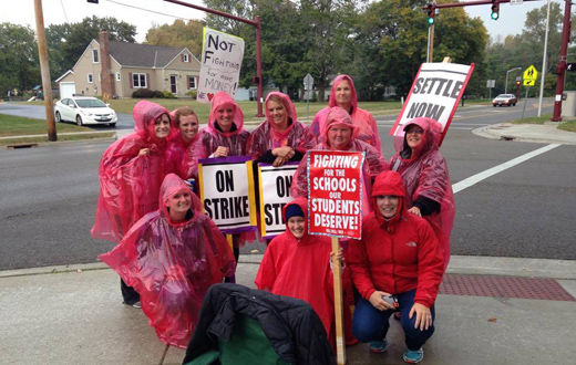Reynoldsburg, Ohio teachers strike continues as Board of Education digs in