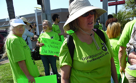 Workers sue Walmart for retaliatory store closings