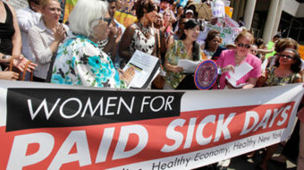 Lack of paid sick days fueling record flu epidemic