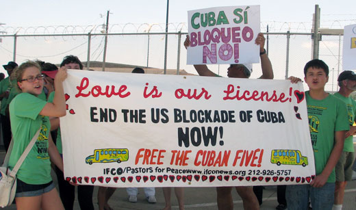 Cuba Caravan challenges blockade, returns to the United States