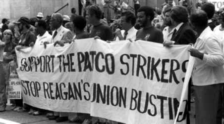 Image result for reagan PATCO