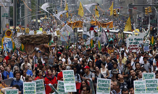 Activists use impetus of Climate March to invoke justice