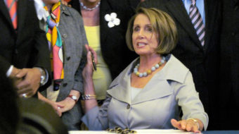 Pelosi vows to curb corporate cash if Dems retake House