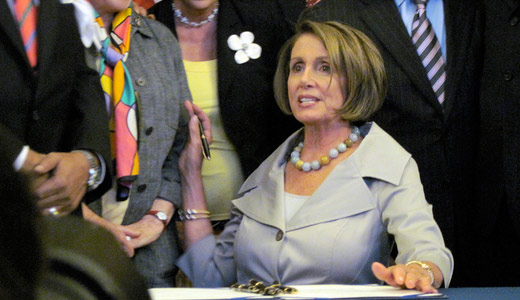 Pelosi vows to curb corporate cash if Dems retake House