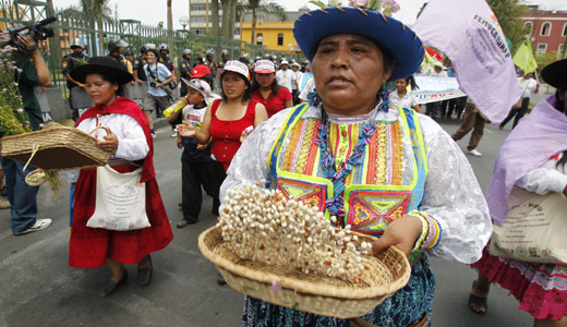 Peru mine conflict pits David against Goliath