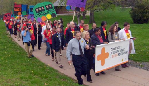 Capitol rally says: Get on board for health care