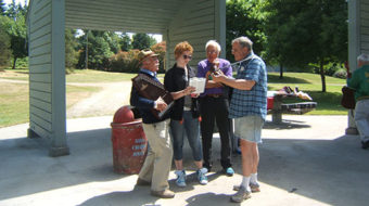 People’s World picnic: High spirits, big bucks