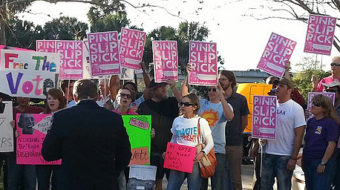 Floridians rally for free, fair elections